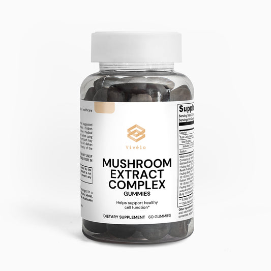 Vivélo Mushroom Extract Complex Gummies – Unlock Your Potential with Nature’s Finest Mushrooms