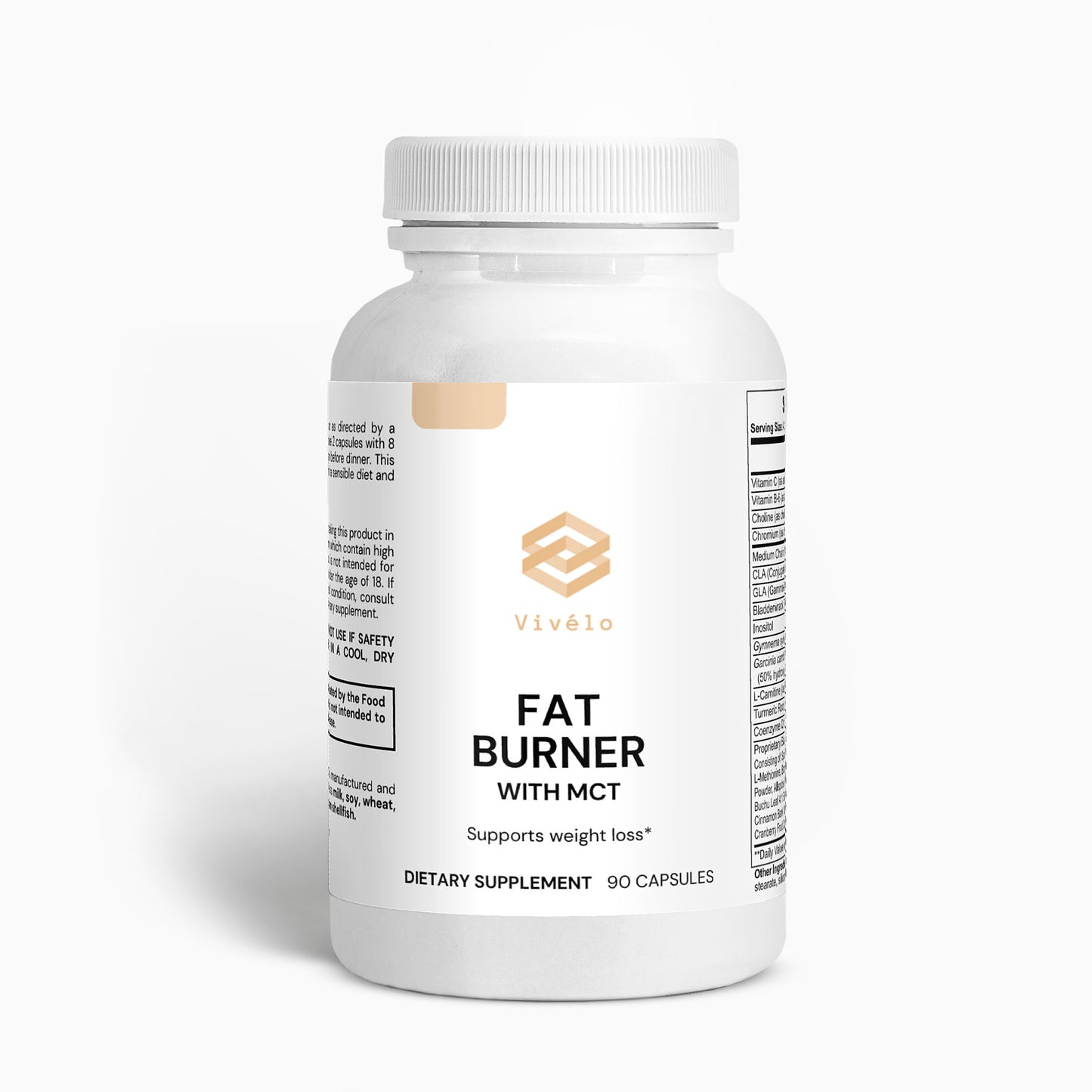 Vivélo Fat Burner with MCT – Enhance Your Metabolic Performance & Support Weight Loss