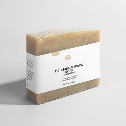 Vivélo Rich Sandalwood Soap – Indulge in the Timeless Elegance of Deep, Woody Nourishment