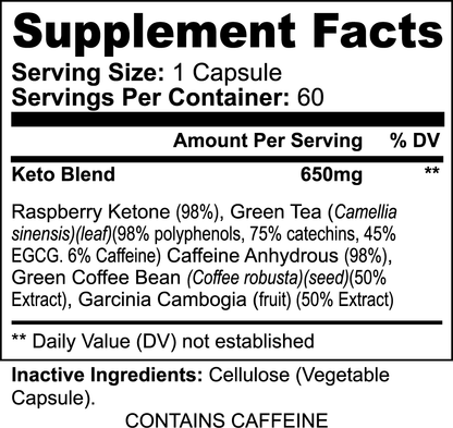 Vivélo Keto-5 – Advanced Ketosis Support Supplement for Effective Fat Burning