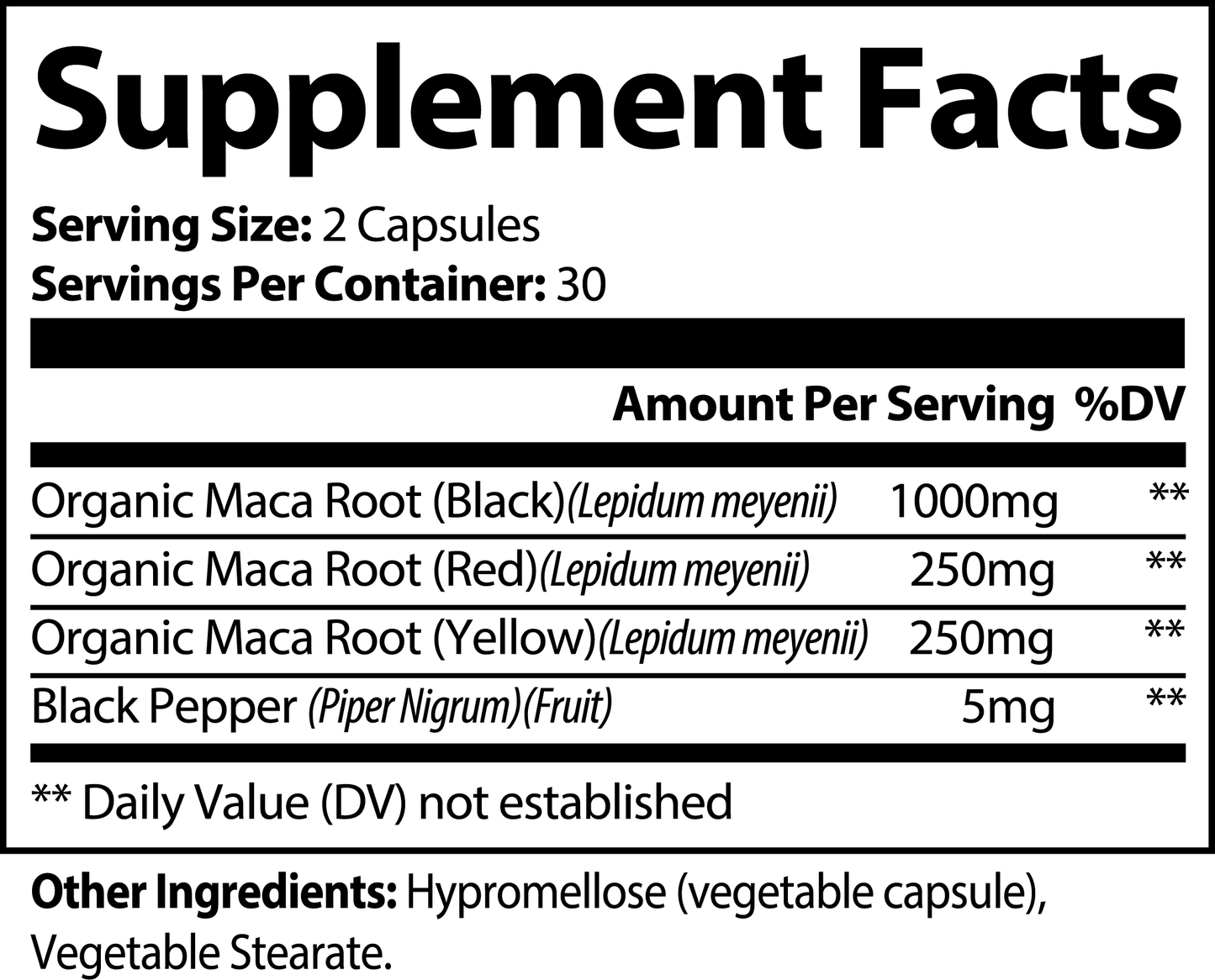 Vivélo Maca Plus – Superior Maca Supplement for Energy, Vitality & Hormonal Balance