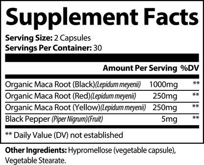 Vivélo Maca Plus – Superior Maca Supplement for Energy, Vitality & Hormonal Balance