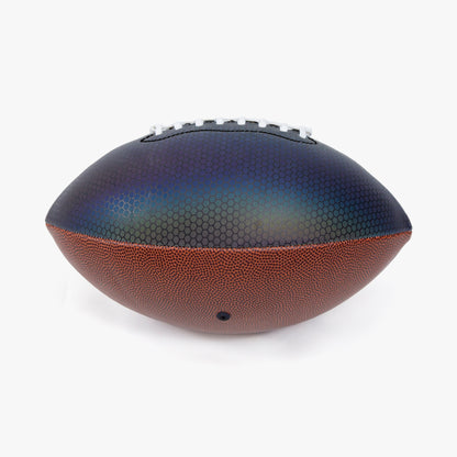 Reflective NFL Size 9 Football with Rainbow Glow Finish
Space Leather & PU Leather Training Football - Two-Panel Design