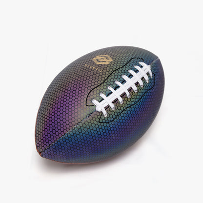 Reflective NFL Size 9 Football with Rainbow Glow Finish
Space Leather & PU Leather Training Football - Two-Panel Design