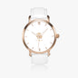 Rose Gold Stainless Steel Automatic Watch with Leather Strap
Unisex Mechanical Watch - No Battery, Sustainable Design