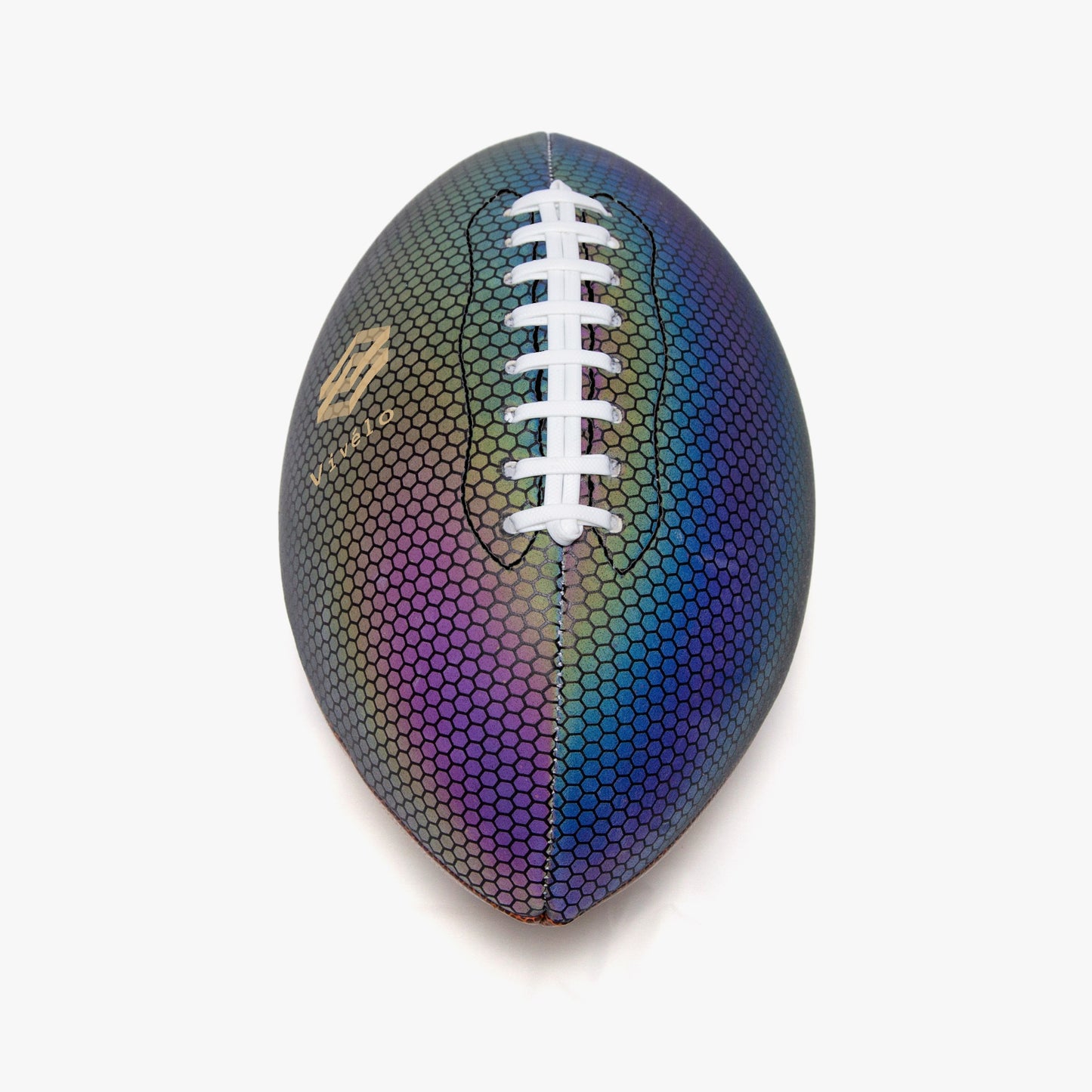 Reflective NFL Size 9 Football with Rainbow Glow Finish
Space Leather & PU Leather Training Football - Two-Panel Design